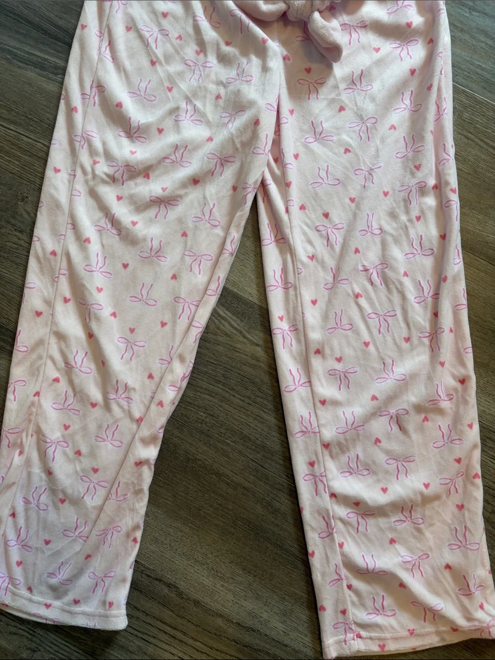 Rachel Zoe Light Pink Girls' Pajama Set with Bow Accents Size 8 NWT